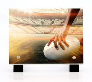 Plaque Funéraire Sport Rugby • Plaque Décès Rugby 2