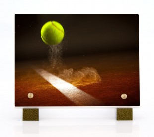 Plaque Funéraire Tennis • Plaque Décès Joueur Tennis 3