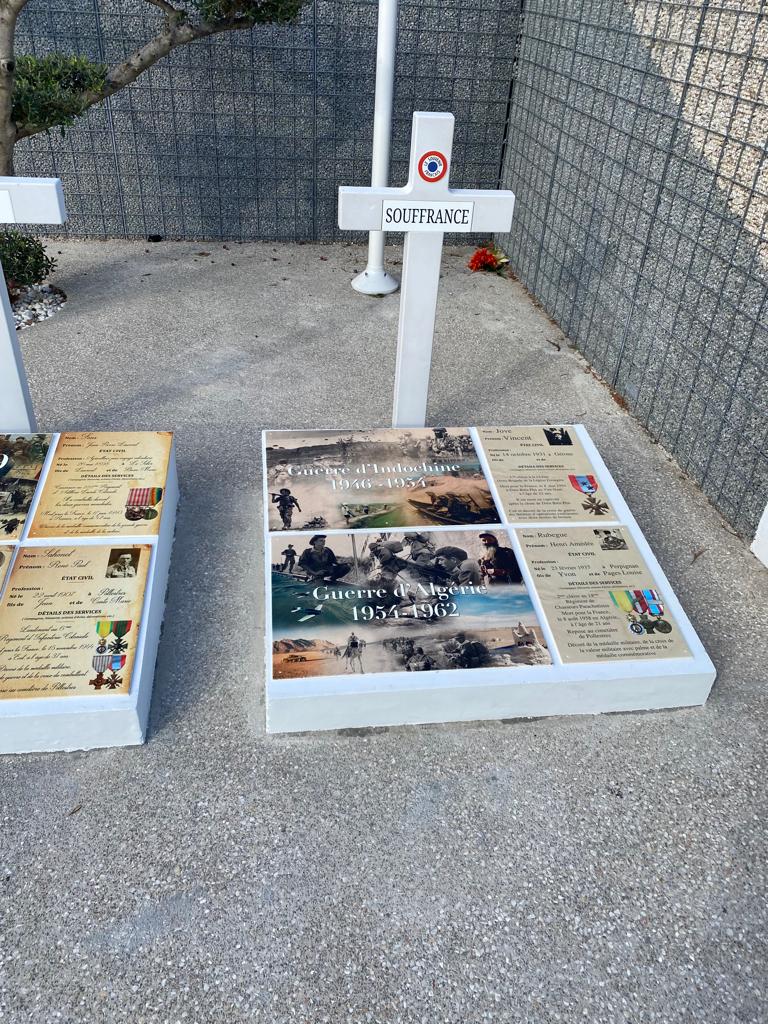 Plaque Funéraire Guerre d'Algérie 2